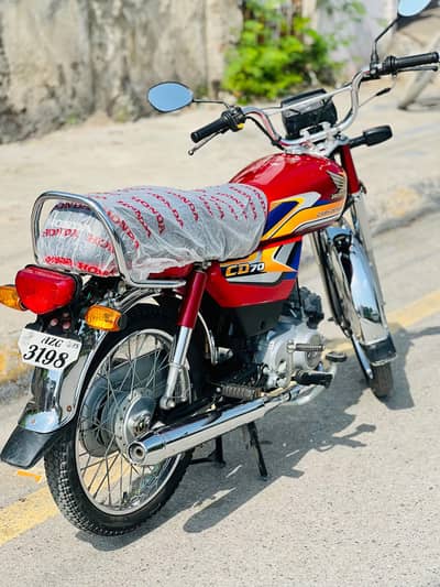 Honda cd 70 2025 model Rawalpindi registration