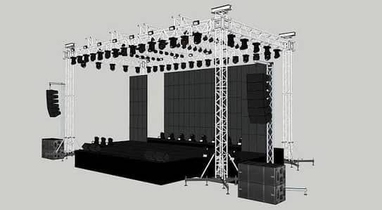 Trussing & Event Lighting on Rent in Islamabad