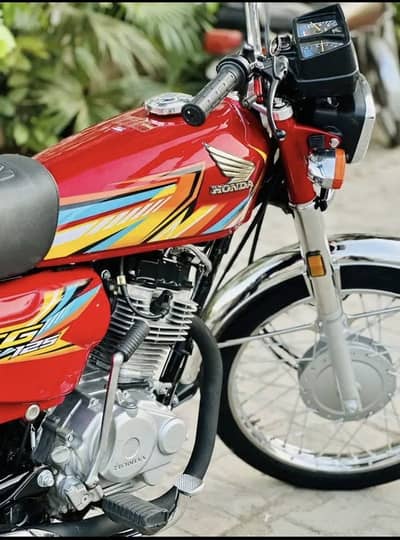 Honda CG 125 red color APL for