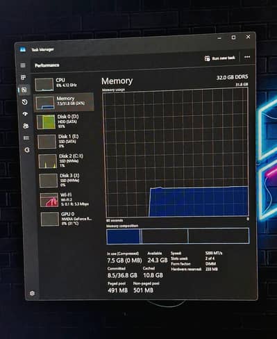 APACER PANTHER RGB DDR5 32GB RAM KIT