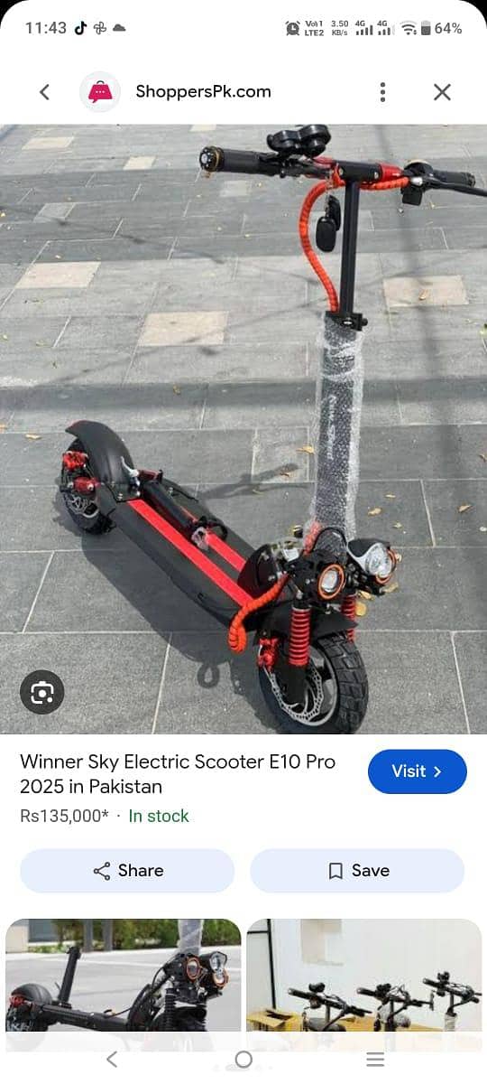 Electric scooty 4