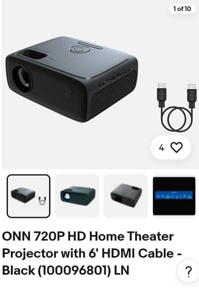projecter 720p HD