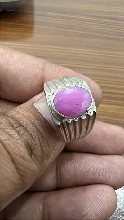100% original ruby stone