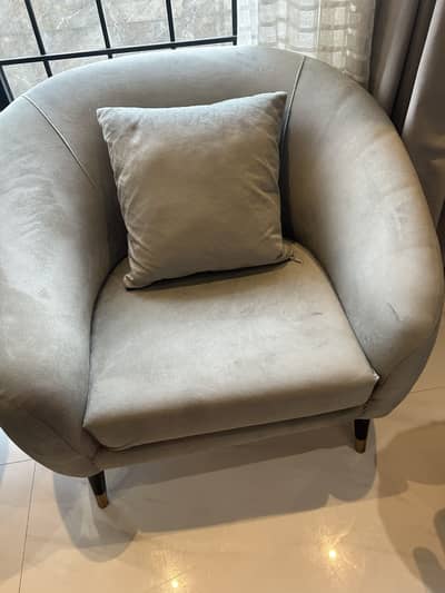 Grey chairs