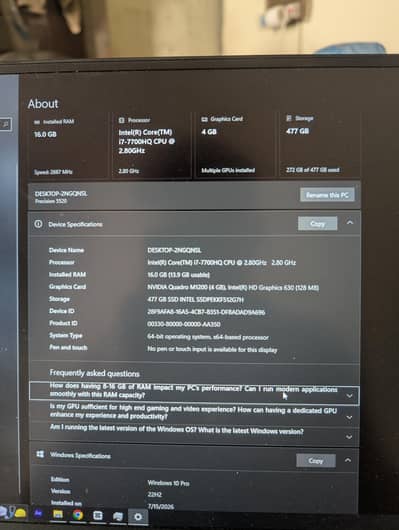 Dell Precision 5520