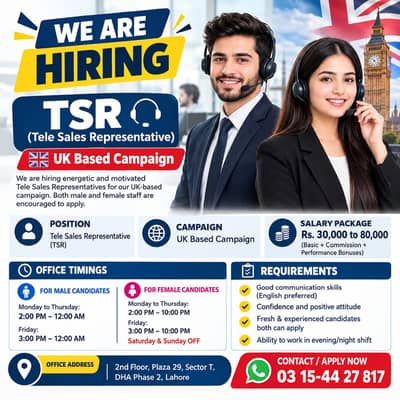 Tele Sales Representative Required | Sales Jobs | Call Center Jobs