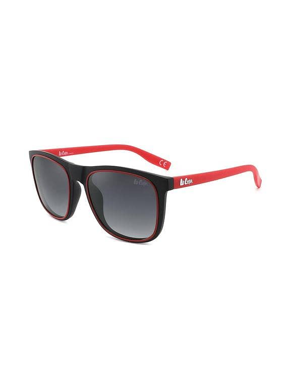 LC1006C02 - Gradient Grey Lens - Black Frame - Sunglasses