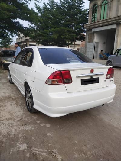 Honda Civic VTi Oriel 2004 Model White Beauty
