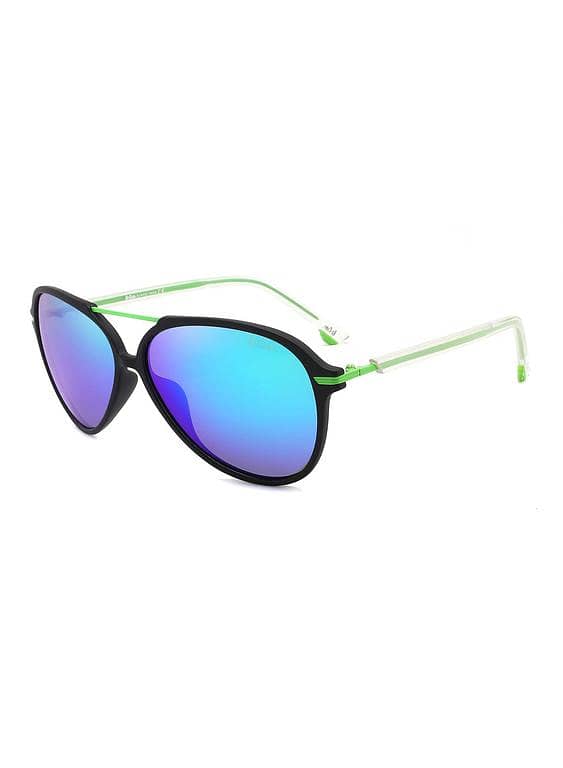 LC1013C01 - Revo Green Lens - M. BLACK TR90 Frame - Sunglasses
