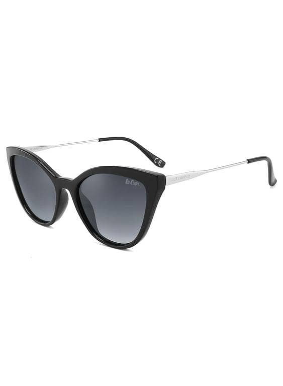 LC1004C01 - Gr. Grey Lens - Black Plastic Frame - Sunglasses