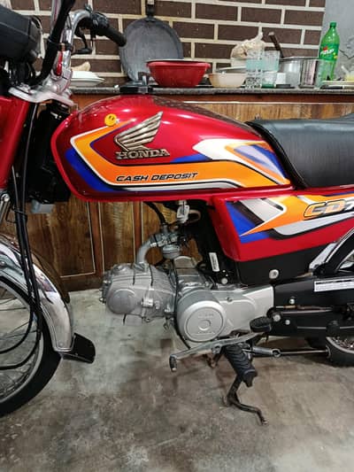 Honda cd70 2024/25 model. 03067901675