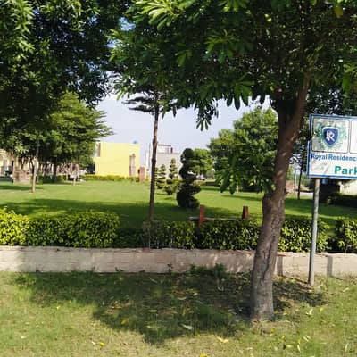 Facing Park Plot Available For Sale