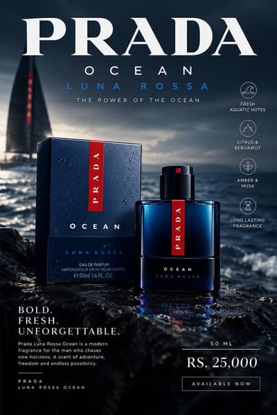 Prada Luna Rossa Ocean Eau de Parfum 50ml
