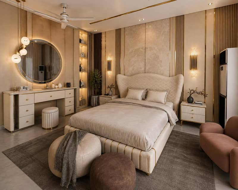 Architect Planning/3d modelling/3d views/Interior Design/ 2d design 6