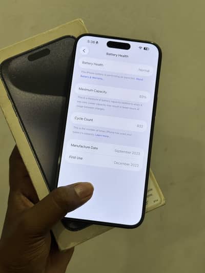 iPhone 15 pro max Jv 256