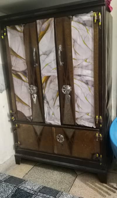 used iron almari normal condition