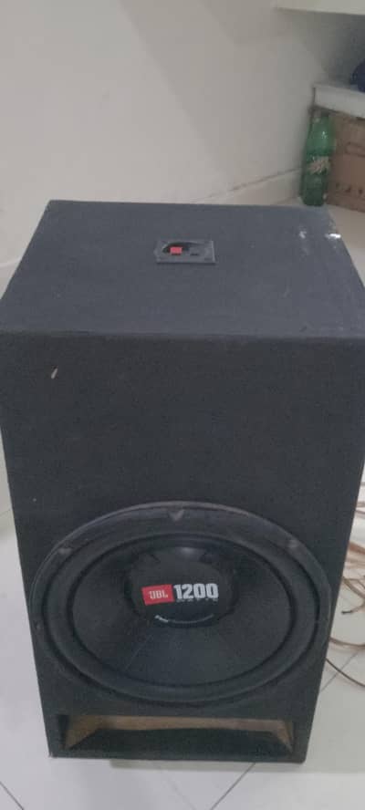 woofer and amplifier japanese