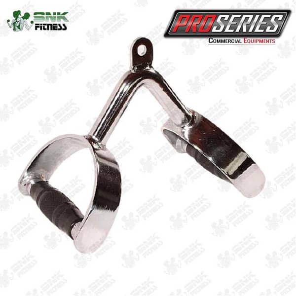 Commercial V-Shaped Bar Press Down Bar Cable Attachments Multi Gym Attachment Pro Tricep V-Bar