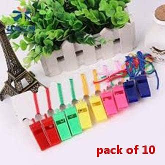Plastic Rope Whistle Foot Ball Training Whistle