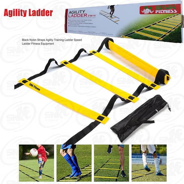 Football training ladder 8 rungs drilling exercise fitness ladder Agility Ladder 400 CM Football training agility ladder 8 rungs exercise fitness ladder-400 Cm