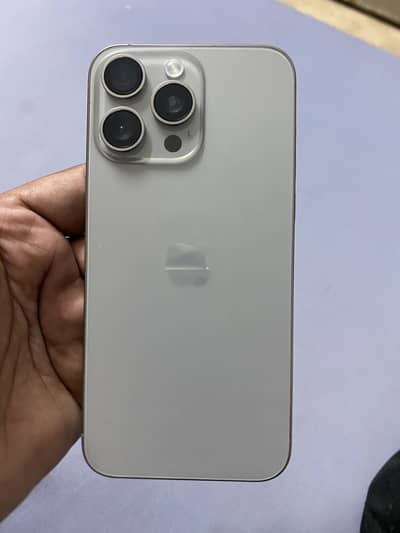 Apple iPhone 15 Pro Max 256GB PTA Approved 90% Battery