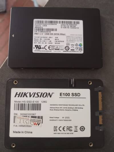 SSD 128gb, Ram 4gb DDR4 and 2gb for sale