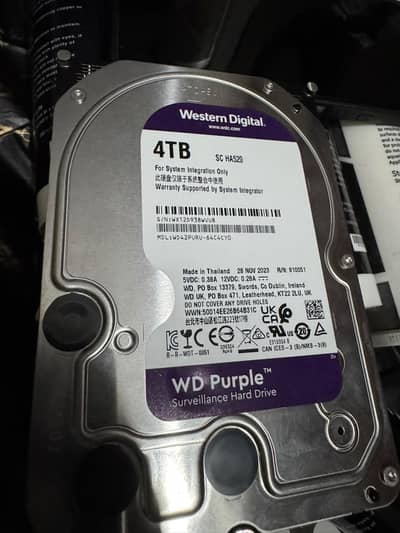 4 tera bite hard drive