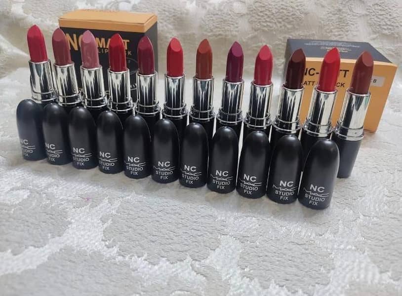 NC Mac studio fix lipstick 1