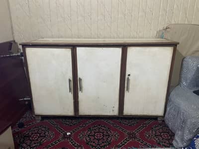 3 doors cabinet / almari / wardrobe