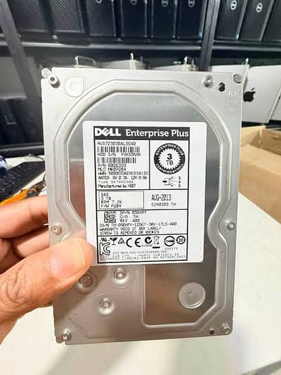 3Tb Hard Drive 14000 Thousand Health 100% Condition Fresh No :Zong  03