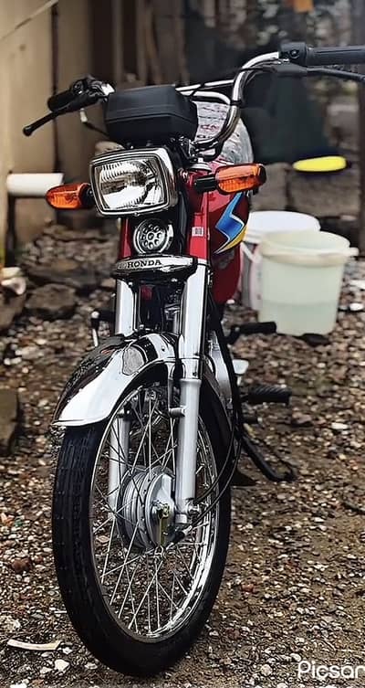 Honda CD-70 | 2026 | Complete Document | Islamabad Registered
