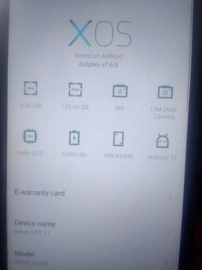 Infinix Hot 11