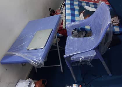 Study Table + Chair Pair for Sale - Peshawar