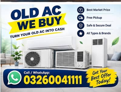 WE BUY YOUR OLD AC – OLD AC SALE | CASH DEAL AVAILABLE