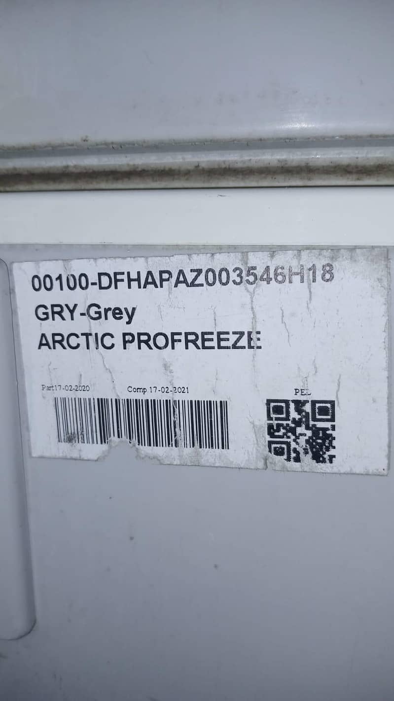 PEL Deep Freezer 1