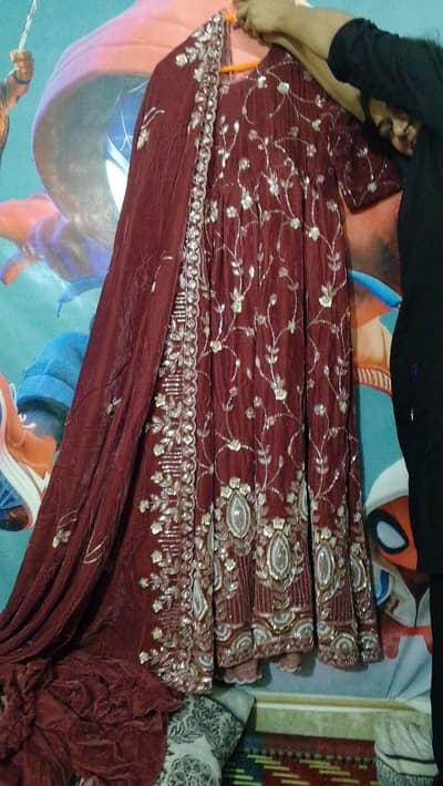 velvet new dress urgent sale