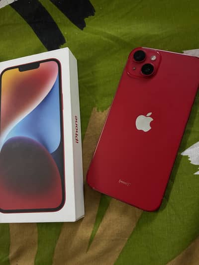 Apple iPhone 14 PLUS 128GB 4 months sim time