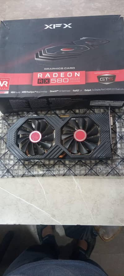 XFX GPU RX 580 8GB VRAM