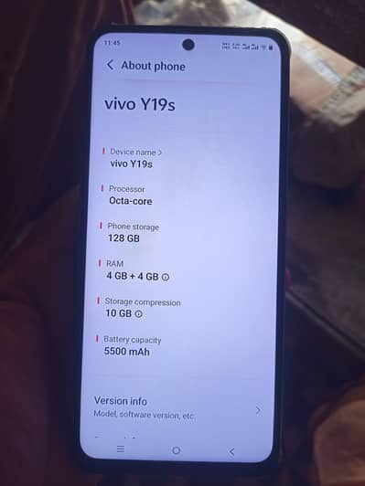 Vivo Y19s