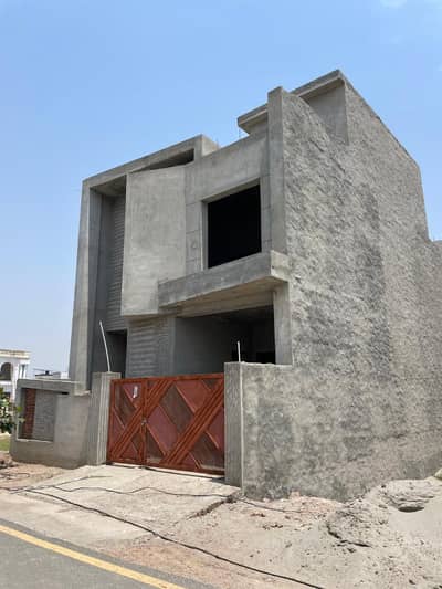 5 Marla Modern Elevation Gray structure House For Sale In Adams Housing Society Multan