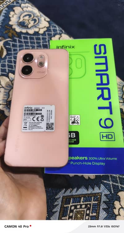 Infinix smart 9 hd with box