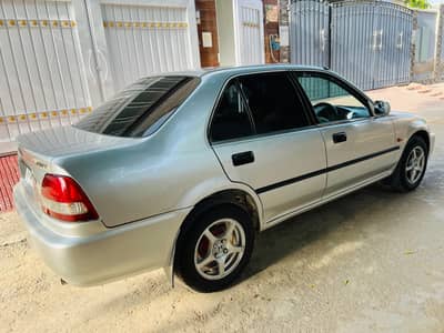 Honda City 2002 Karachi Registered | Silver | New Tyres & Alloy Wheel