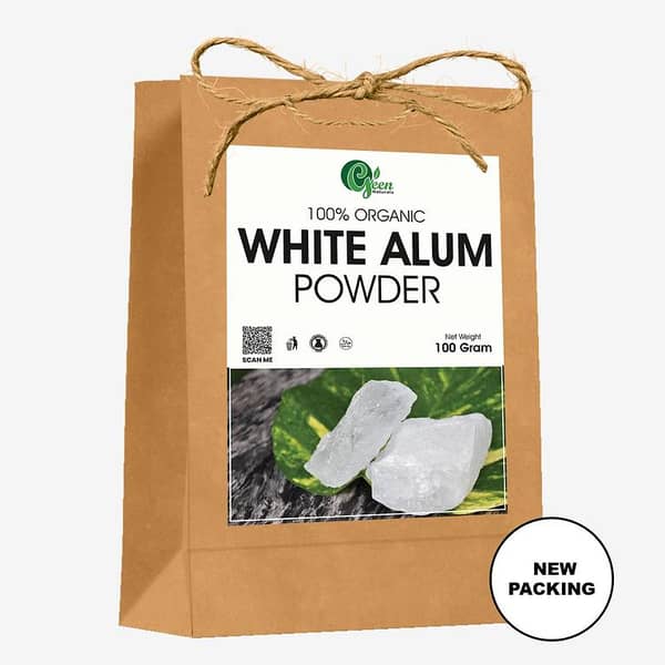 Phatkari Powder (Alum) 100 Grams | White Alum for Skincare and Oral Hygiene