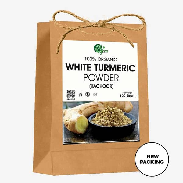 Kachoor Powder (White Turmeric) 100 Grams for Skin and Hair Care
