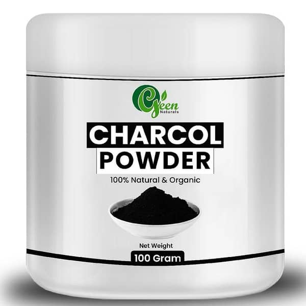 Activated Charcoal Powder for Face and Teeth - 100% Natural & Pure - 100 Gram
