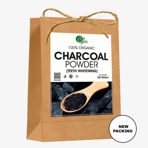 Food Grade Activated Charcoal Powder for Teeth Whitening - 100% Natural & Pure - 50g