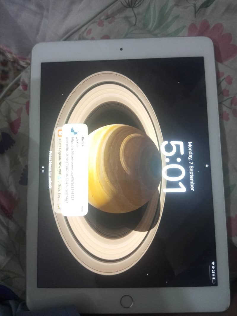 ipad 6th generation used with box 2