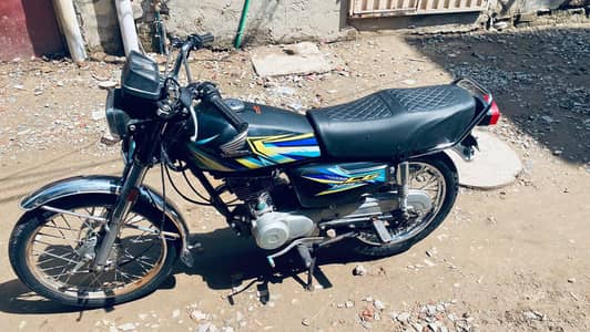 Honda CG 125 2020 Model - Excellent Condition - Urgent Sale