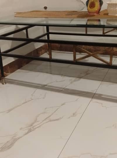 Brass central table