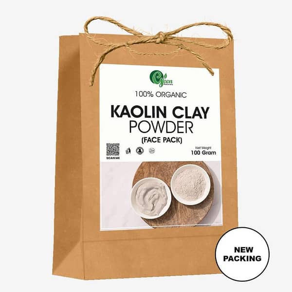 100g White Kaolin Clay Powder for Natural Skincare